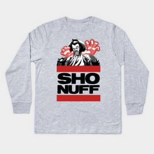 Sho Nuff lt Kids Long Sleeve T-Shirt